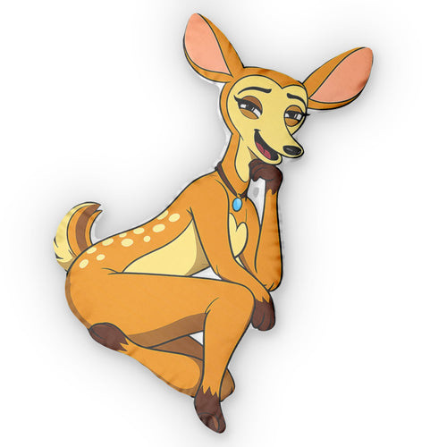 Fawn Deer Plush Pillow