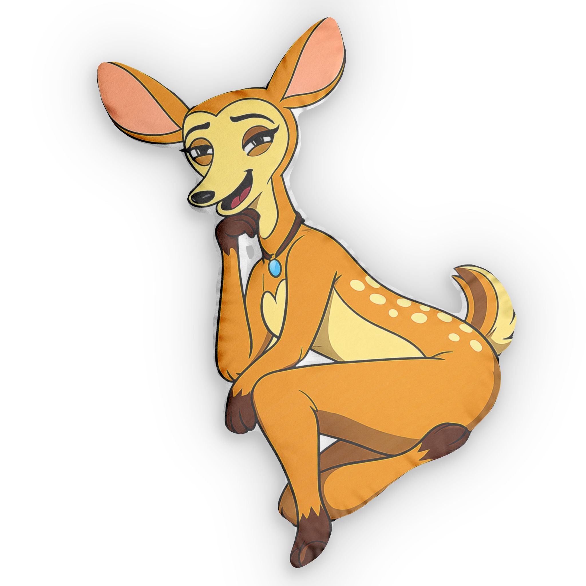 Fawn Deer Plush Pillow