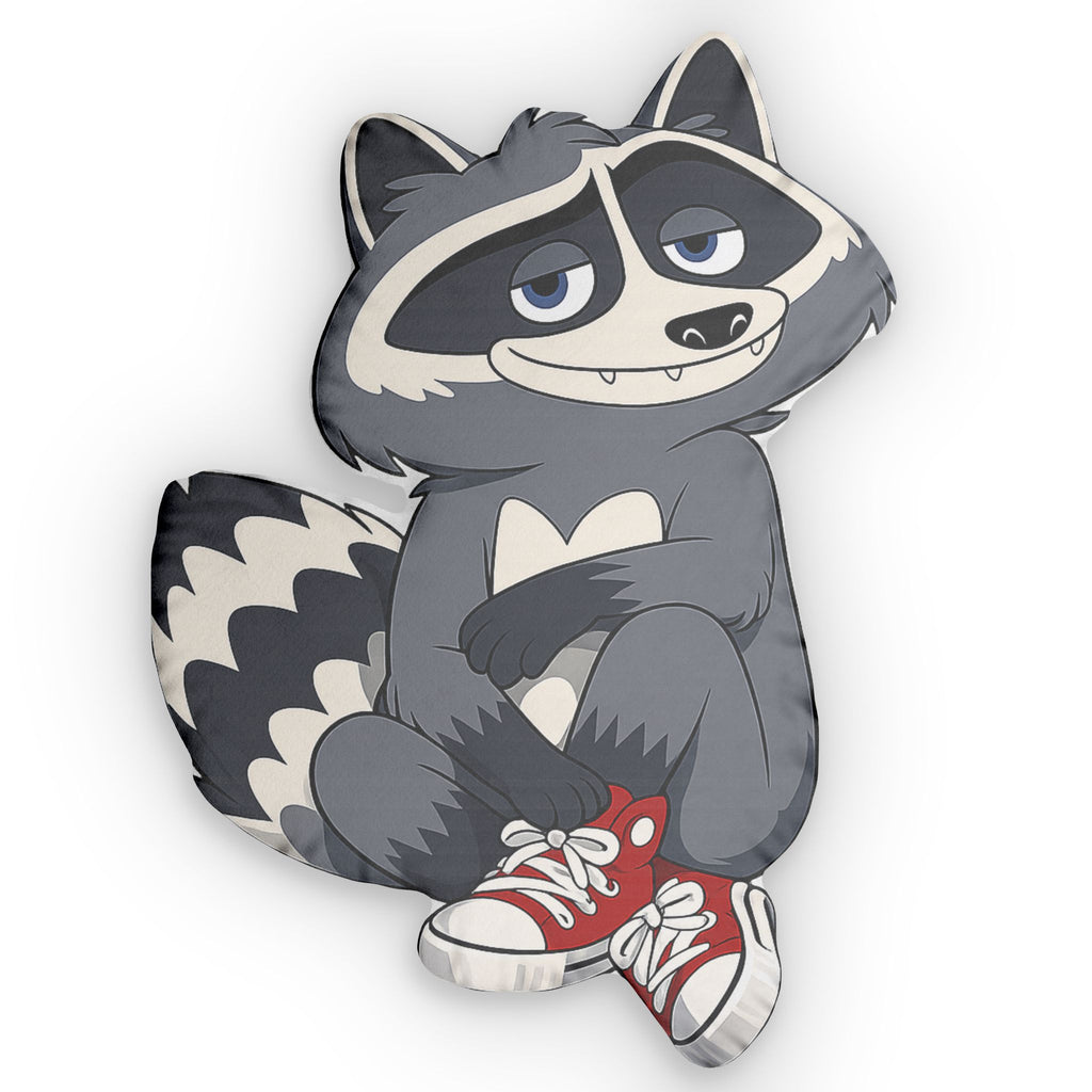 Ray Raccoon Plush Pillow