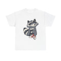 Ray Raccoon White T-Shirt