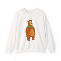 Josh Bear White Sweatshirt