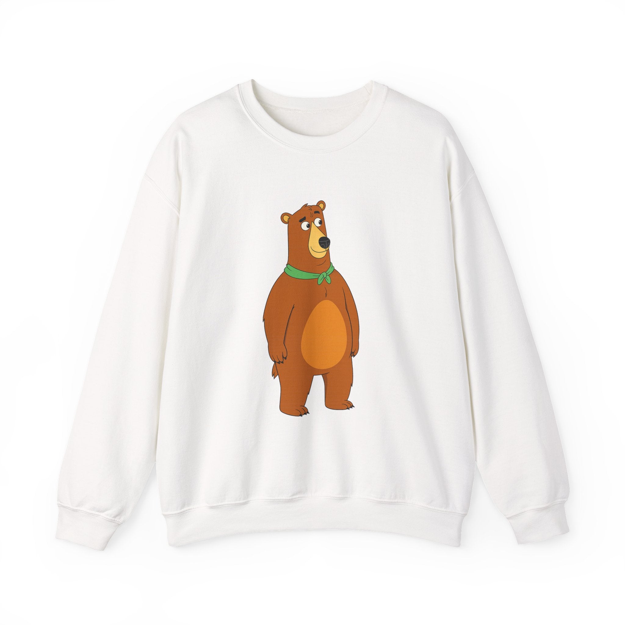 Josh Bear White Sweatshirt