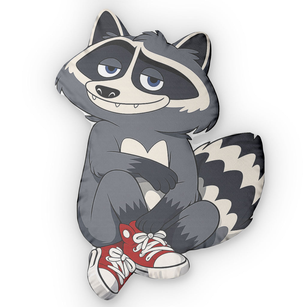 Ray Raccoon Plush Pillow